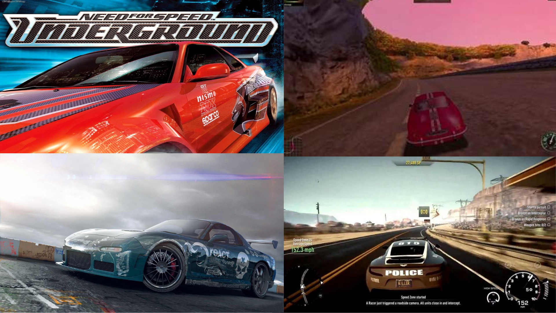 (NFS) Need For Speed All Versions